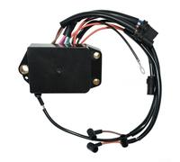 FUBESK Alimentatore di accensione per Johnson Evinrude OMC 4 cilindri 85-115 per motori fuoribordo HP (1990-1998), nero