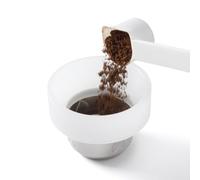 FUBESK Anello dosatore per capsule di caffè ricaricabile per macchina da caffè Gusto, 64 x 26 mm, filtro riutilizzabile in plastica per tè espresso o cioccolata calda