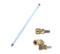FUBESK Bacchetta detergente per radiatori automobilistici, connettore femmina da 1/4" per camion, auto, camper, non richiede smontaggio (1)