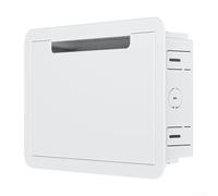 FUBESK Box multimediale da incasso per Fire TV e Samsung One Connect Mini, 9", bianco