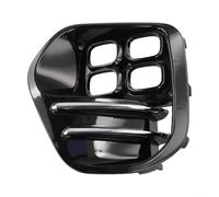 FUBESK Copertura per griglia fendinebbia per GT Line MK4 2016-2018, paraurti anteriore sinistro e destro, rivestimento in plastica ABS, telaio esterno di ricambio nero (sinistra)