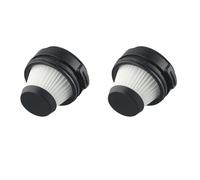 FUBESK Filtro per spolverino elettrico ad aria compressa e aspirapolvere, portatile, potente, 15000 Pa, per apparecchiature da ufficio, 135 W, compatibile con aspirapolvere per computer (2 pezzi)