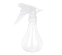 FUBESK Flacone spray in plastica da 250 ml per irrigazione da giardino, nebulizzatore manuale per piante, fiori, parrucchiere, viola (bianco)