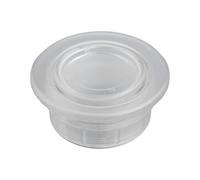 FUBESK Foro per ombrellone per camper, trasparente, per pali da tavolo in plastica con diametro interno di 400 cm o più piccolo, accessorio di ricambio diretto per pomello del cambio a sfera