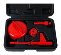 FUBESK Kit cambio olio cambio olio 725.0 9 velocità 4 pezzi con adattatori di riempimento e chiave di scarico per Classe S (scatola rossa)