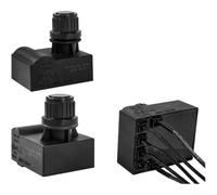 FUBESK Kit di accensione per griglia a gas, modulo elettronico con pulsante a 4 bruciatori, compatibilità con CC 1,5 V, accensione a impulsi, per cucinare all'aperto, parte di riparazione (A)