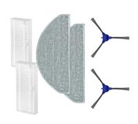 FUBESK Kit di accessori per robot aspirapolvere Cecotec Conga Y8 Y80 Xtreme, confezione da 2 spazzole laterali, panni per mocio, parti di ricambio per pulizia ad alta efficienza
