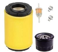FUBESK Kit filtro aria e filtro carburante per BS 31A507 31A607 31E577 motori per tosaerba YTH22V46 YTH24V48 per macchina da cortile 13AM775S000 per trattore da giardino D105 D110 D130