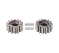 FUBESK Kit pignone in metallo a 14 denti sinistro destro con perni di ricambio per tosaerba Einhell per Hecht per Rotenbach