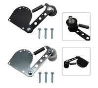 FUBESK LatoYard - Tendicatena elettrico per bici con molla argento e kit tendicatena nero