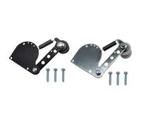 FUBESK LatoYard - Tendicatena elettrico per bici con molla argento e kit tendicatena nero argento