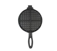 FUBESK Macchina per waffle in ghisa resistente, 20 cm, calore uniforme (17 | Per costruzione in ferro resistente, struttura ispessita, lunga durata, grado professionale, cibo da strada commerciale