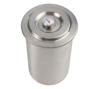FUBESK Pressa per carne in acciaio inox con termometro, 1,2 kg