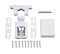 FUBESK Set di 4 cerniere per finestre, cerniere in zinco a prova di tempesta, modello resistente, per battente a manovella e porte