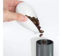 FUBESK Set di dosaggio per chicchi di caffè con flacone spray in vetro e misurino, capacità 30 g, vassoio dosatore in plastica per espresso versare sopra la birra fredda