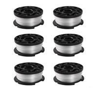 FUBESK Set di ricambio per bobina di filo per decespugliatore Black & Decker, compatibile con decespugliatore GL280, GL301, GL340, GL420XC, confezione da 6
