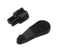 FUBESK Set leva ammortizzatore boccola perno porta miscela riscaldatore AC | VW Golf 1999-2006, Jetta Wagon 2001-2006, per OE 1H1819125/1H0819136, nero