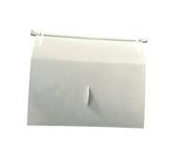 FUBESK Skimmer di ricambio per piscine fuori terra con design smussato e manico per una facile pulizia e prevenzione detriti, bianco