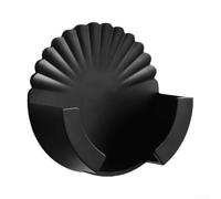 FUBESK Supporto per filtro da caffè con design a conchiglia, montaggio | Forma unica a conchiglia, dettaglio con texture increspata, pezzo d'arte decorativa, eleva l'angolo del caffè