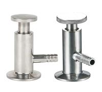 FUBESK Valvole sanitarie del campionamento dell'acciaio inossidabile 90 x 505mm per le applicazioni industriali di Pharma dell'alimento lattiero-caseario con l'interfaccia di 10mm