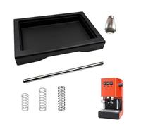 FUBESK Vassoio antigoccia a basso profilo con kit molla OPV 6 Bar 9 Bar 12 Bar e tubo in acciaio inox per Gaggia Classic Pro, compatibile con Gaggia Classic RI9403/RI9480/RI9380/46 e New Classic 2015