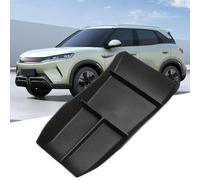 FUBESK Vassoio portaoggetti per console centrale Atto 2 Yuan Up 2024-2026, personalizzato per bracciolo con slot per carte e portamonete, per accessori interni auto in Hdpe nero