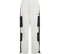 FUBU Pantaloni cargo nero / bianco Uomo FUBU 31-32