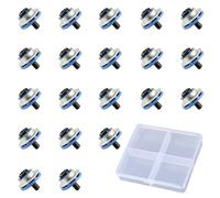 Fubuuf Viti di Montaggio per Disco Rigido 20 Pezzi Viti Antivibrazione Silenziose per Disco Rigido HP 2,5", Compatibili con SSD/HDD EliteDesk ProDesk 6000 6005 8000 8100, con Scatola Portaoggetti