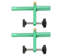 Fuchooky 2pcs Banch Dog Flamp 3/4in 19mm Rilascio rapido Agizione rapi Tenere giù tutti gli strumenti di lavorazione del legno in metallo