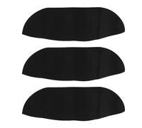 Fuchooky 3pcs fioriera cesta Rivestimento in Feltro in Feltro in Feltro cova di Rivestimento per la Rivestimento per Giardino Fiore di pianta appesa Black (36 Inches)