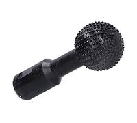 Fuchooky Ball Grinding Head Spherical File Metal Sphere Carving Drill Bit Milling Tool for Angle Grinder (10mm)