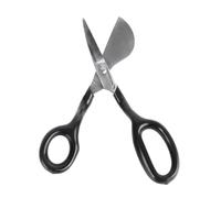 Fuchooky Duckbill pisolino a tappeto 7 pollici pile di moquette a forbice a forcella di scissor a forcomica ergonomica per arti artigiani ricami neri