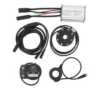Fuchooky Electric Scooter Conversion Kit 15A Controller Water LED900 Display 130X Thumb Throttle Power Assisted Sensor for 250W 350W Brushless Motor