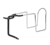 Fuchooky Portabicchieri da Campeggio Multifunzionale in Acciaio Inossidabile con Gancio per Bottiglia d'Acqua da Esterno in Gomma Antiscivolo per Accessori da Campeggio per Appendere sedie