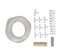 Fuchooky Rabbit Water Nipple Drinker with Transparent 0.3in 16.4ft Hose all Copper Easy to Install Automatic Rabbit Watering System for Cage