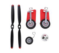 Fuchooky Replacement Landing Gear Propeller Fairing RC Parts Combo for WLTOYS XK A300 RC Airplane Landing Gear Propeller Fairing