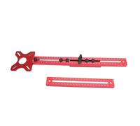 Fuchooky Router Milling Groove Bracket Aluminum Alloy Cabinet Hardware Jig Router Circle Cutting Jig for Woodworking