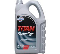 FUCHS Olio motore TITAN 5W-40 5 L Compatibilità con RENAULT Clio 3 Hatchback BR0/1, CR0/1 Clio 2 BB0/1/2, CB0/1/2 Clio 4 Hatchback BH, VW Polo Hatchback 6R1, 6C1 Golf 4 Hatchback 1J1