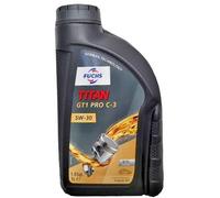 FUCHS Titan GT1 Pro C-3 SAE 5W-30 Olio Motore VW 504 00 BMW LONGLIFE-04, 3x1 Lt.