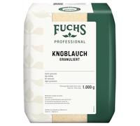 Fuchs Professional - Aglio granulare | 1000 g in sacchetto grande | Aglio in polvere per condire piatti a base di carne, verdure e pesce | Per professionisti Ho.re.ca e ristoranti