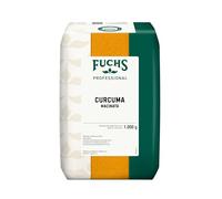 Fuchs Professional - Curcuma macinata | 1 kg in sacchetto riciclabile | Per cucina indiana e piatti a base di riso e patate | Qualità professionale per professionisti Ho.re.ca e ristoranti