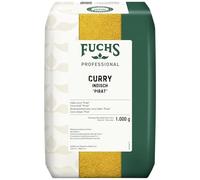 Fuchs Professional - Curry indiano «Pirat» | 1000 g in sacchetto grande | Per condire salse e piatti a base di carne | Per professionisti Ho.re.ca e ristoranti