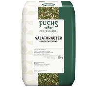 Fuchs Professional Mix di spezie per erbe da insalata, Per preparare condimenti per insalate, Qualità professionale per professionisti Ho.re.ca, 0,5 kg in sacchetto riciclabile