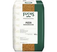 Fuchs Professional - Mix di spezie per pizza | 500 g in sacchetto riciclabile | spezia con erbe mediterranee | Qualità professionale per professionisti Ho.re.ca e ristoranti