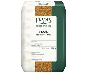 Fuchs Professional - Mix di spezie per pizza | 500 g in sacchetto riciclabile | spezia con erbe mediterranee | Qualità professionale per professionisti Ho.re.ca e ristoranti
