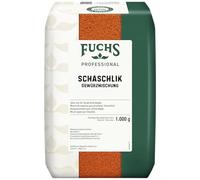 Fuchs Professional Mix di spezie per Shashlik, Per condire/marinare carne fritta o alla griglia, Qualità professionale per professionisti Ho.re.ca, 1 kg in sacchetto riciclabile