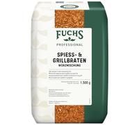 Fuchs Professional Mix di spezie per spiedini e grigliate, Qualità professionale per professionisti Ho.re.ca, 1,5 kg in sacchetto riciclabile