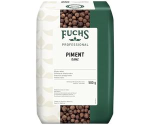 Fuchs Professional - Pimento intero | 500 g | Condimento non macinato, per carne, sottaceti e verdure in salamoia | Qualità professionale per professionisti