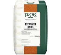 Fuchs Professional - Preparato di spezie BBQ grill | 1000 g | In un sacchetto grande | Gusto piccante per tutti i tipi di carne alla griglia | Per professionisti Ho.re.ca e ristoranti