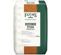 Fuchs Professional Sale per condire di spezie BBQ Steak, Per condire bistecche fritte o alla griglia, Qualità professionale per professionisti Ho.re.ca, 1,5 kg in sacchetto riciclabile
